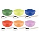 Bowls y Cucharas para Postres Tramontina MixColor 12pzs