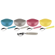 Bowls y Cucharas para Helados Tramontina Mixcolor 9pzs