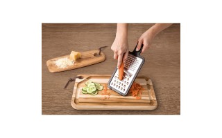 Rallador Tramontina Easy 25106 Inox. 1 lado Negro Rallador Tramontina Easy 25106 Inox. 1 lado Negro