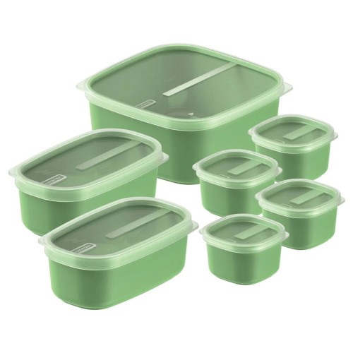 Envases para Alimentos Tramontina MixColor 7pzs Verde