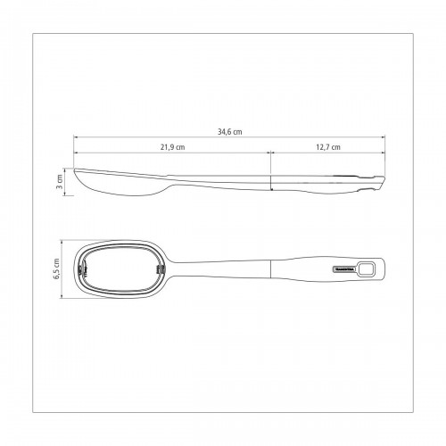 Cuchara para Servir Tramontina Verano 25571 34cm Gris