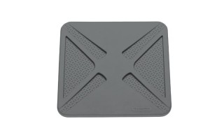 Apoya Ollas Tramontina Lyon 25841 Silicona 20cm Gris