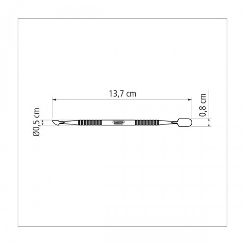 Empujador y Raspador de Cutículas Tramontina 25962 