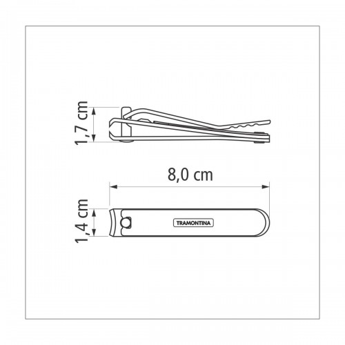 Cortauñas Tramontina 25966 Cromado 8cm