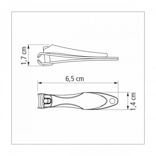 Cortauñas con Lima Tramontina 25974 Inox. 6,5cm