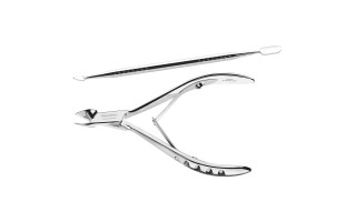 Alicate y Raspador de Cutículas Tramontina 25999 Inox. Alicate y Raspador de Cutículas Tramontina 25999 Inox.