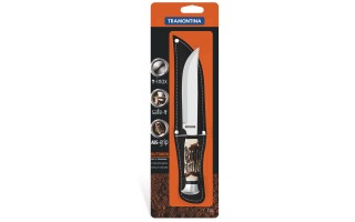 Cuchillo de Caza Tramontina Outdoor 26010 5" con Vaina Cuchillo de Caza Tramontina Outdoor 26010 5" con Vaina