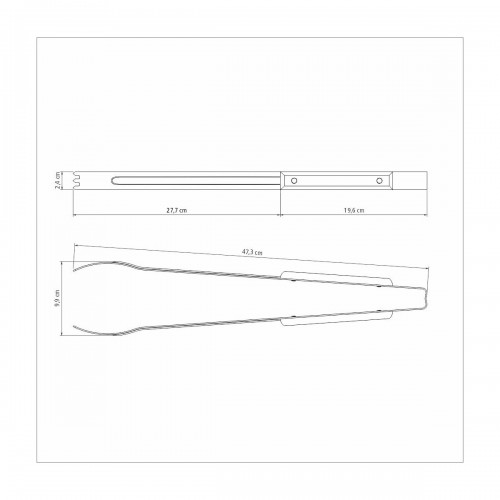 Pinza para Carne Tramontina Churrasco 26400 47cm