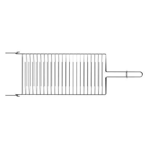 Parrilla p/ Asado Tramontina 26480 Acero Inox. 72x22cm