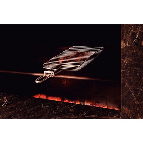 Parrilla p/ Asado Tramontina 26480 Acero Inox. 72x22cm