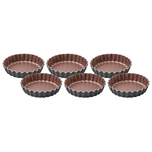 Moldes para Tartas Individuales Tramontina Vermont 6pzs