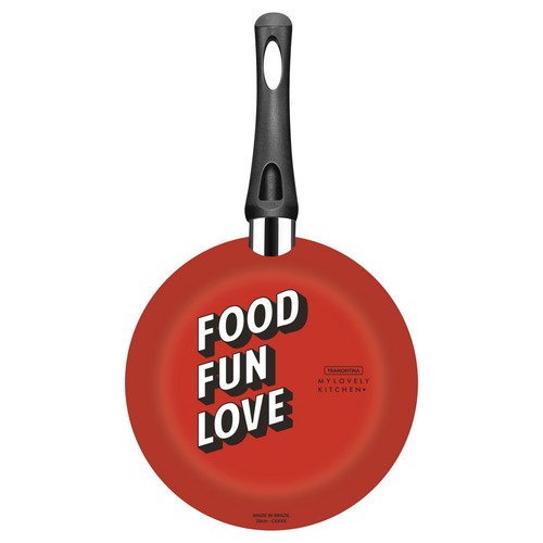 Sarten Tramontina My Lovely Kitchen 20cm Food Fun Love