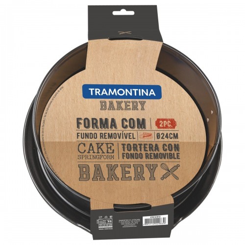 Tortera con Fondo Removible Tramontina Bakery 24cm 3,6L