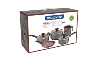 Olla Cacerolas Sarten Hervidor Tramontina Vermont 5pzs Olla Cacerolas Sarten Hervidor Tramontina Vermont 5pzs