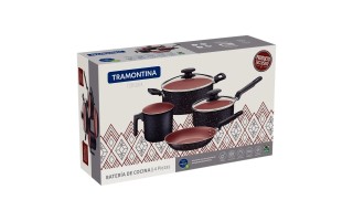 Olla Cacerola Sartén y Hervidor Tramontina Turquía Negro Olla Cacerola Sartén y Hervidor Tramontina Turquía Negro