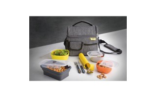 Envases, Bolso Térmico y Cubiertos Tramontina Power Up 9pzs Envases, Bolso Térmico y Cubiertos Tramontina Power Up 9pzs