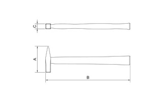 Martillo Pena Tramontina Pro 40440 1500g Martillo Pena Tramontina Pro 40440 1500g