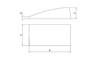 Aguantador Tramontina Pro 40485 Cuña 1,06kg