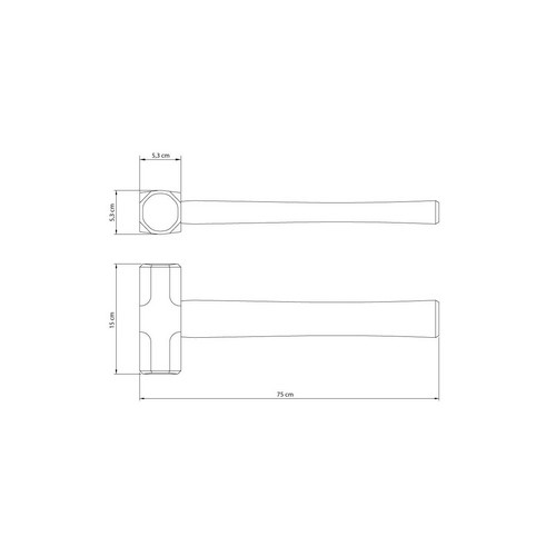 Mazo Tramontina Master 40508 Octogonal 3000g