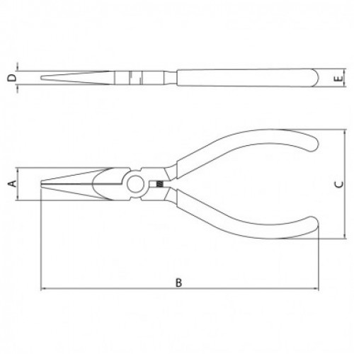 Pinza Punta Fina Tramontina 5