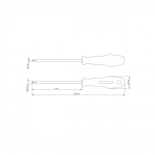 Destornillador Cruz Tramontina Master 3/16x3"