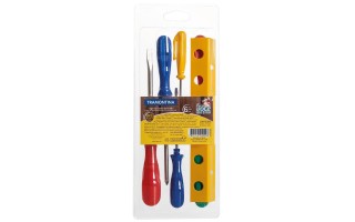Destornilladores Cruz y Plano Tramontina DIY 41516 6pzs Destornilladores Cruz y Plano Tramontina DIY 41516 6pzs