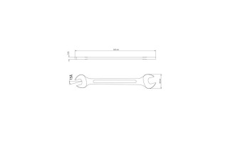 Llave de Boca Tramontina Master 42006 30x32mm Llave de Boca Tramontina Master 42006 30x32mm