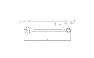 Llave Combinada Tramontina Master 42246 19mm Llave Combinada Tramontina Master 42246 19mm
