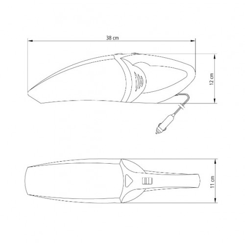 Aspiradora para Automovil Tramontina 42350 12V