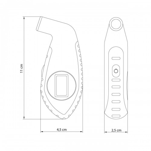 Calibrador de Neumaticos Tramontina 42341 Digital 99psi