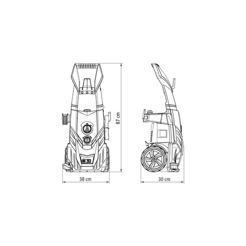 Hidrolavadora Tramontina Master 420L/h 140bar 2100W