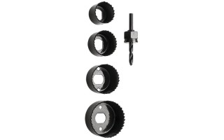 Sierras Corona Tramontina 42625 5pzs 32 a 54mm Sierras Corona Tramontina 42625 5pzs 32 a 54mm