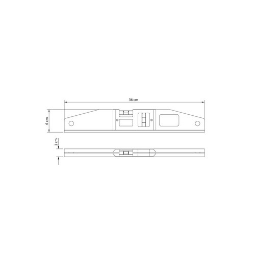 Nivel de Mano Tramontina Master 43105 Magnetico 14" 2b