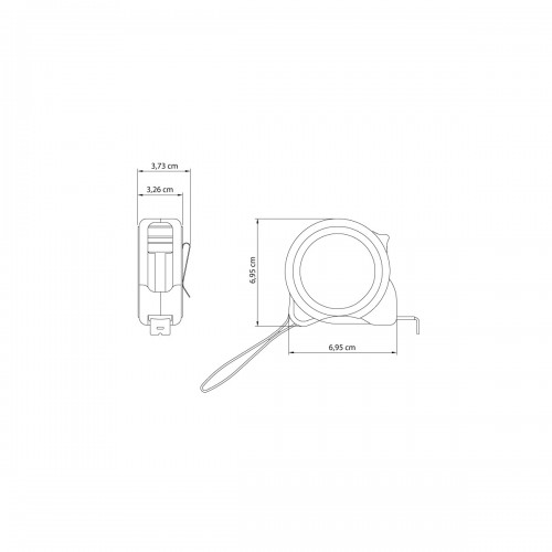 Cinta Metrica Tramontina DIY 43166 5m