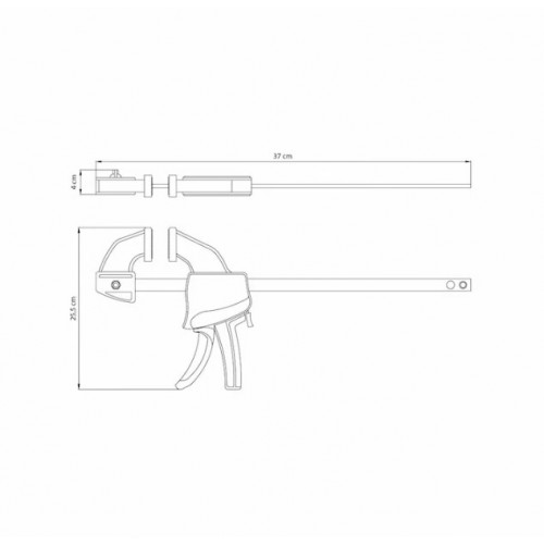 Mordaza Sargento Tramontina Master 152mm