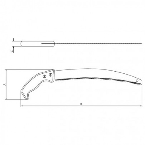 Serrucho para Ramas Tramontina 14" 6dpp