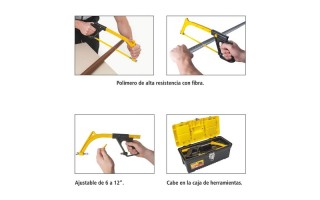 Arco Sierra para Metales Tramontina Master 43304 6-"12" Arco Sierra para Metales Tramontina Master 43304 6-"12"