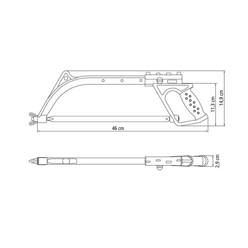 Arco Sierra para Metales Tramontina Master 43304 6-"12"