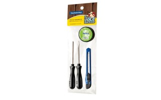 Destornilladores Cutter y Cinta Aisladora Tramontina DIY  Destornilladores Cutter y Cinta Aisladora Tramontina DIY