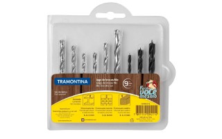 Mechas Tramontina DIY 43408 9pzs Mechas Tramontina DIY 43408 9pzs