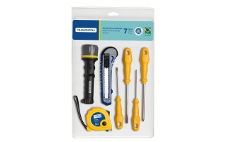 Herramientas para el Hogar Tramontina DIY 43409 7pzs Herramientas para el Hogar Tramontina DIY 43409 7pzs
