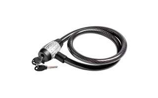 Candado con Cabo de Acero Tramontina 43789 20mm 1,2m Candado con Cabo de Acero Tramontina 43789 20mm 1,2m