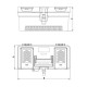 Caja de Herramientas Tramontina Master 43803 Plastico 13"