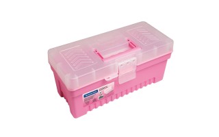 Caja de Herramientas Tramontina 43804 Plástico 33cm Rosa Caja de Herramientas Tramontina 43804 Plástico 33cm Rosa