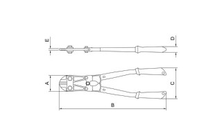 Corta Perno Tramontina Pro 44034 24"