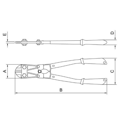 Corta Perno Tramontina Pro 44034 24"