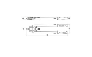 Remachadora Pesada Tramontina Pro 44024 20,5"