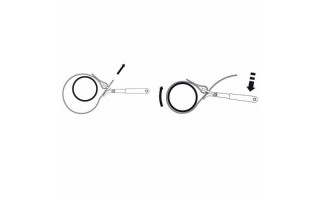 Llave para Caño Tramontina Pro 44042 de Correa 40-230mm