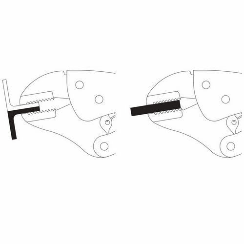 Pinza Presion Tramontina Pro 44013 Recta 10