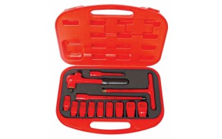 Llaves Tubo Aisladas Tramontina Pro IEC 1000V enc.1/2" [mm] 13pzs 10-24mm